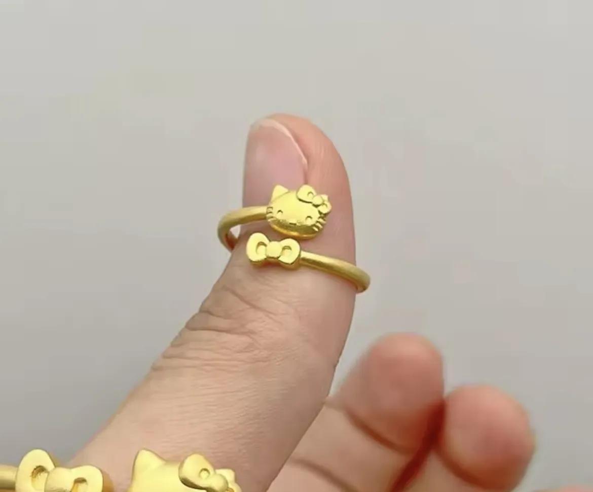 Anillos Hello Kitty Ajustables