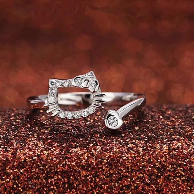 Anillos Hello Kitty Ajustables