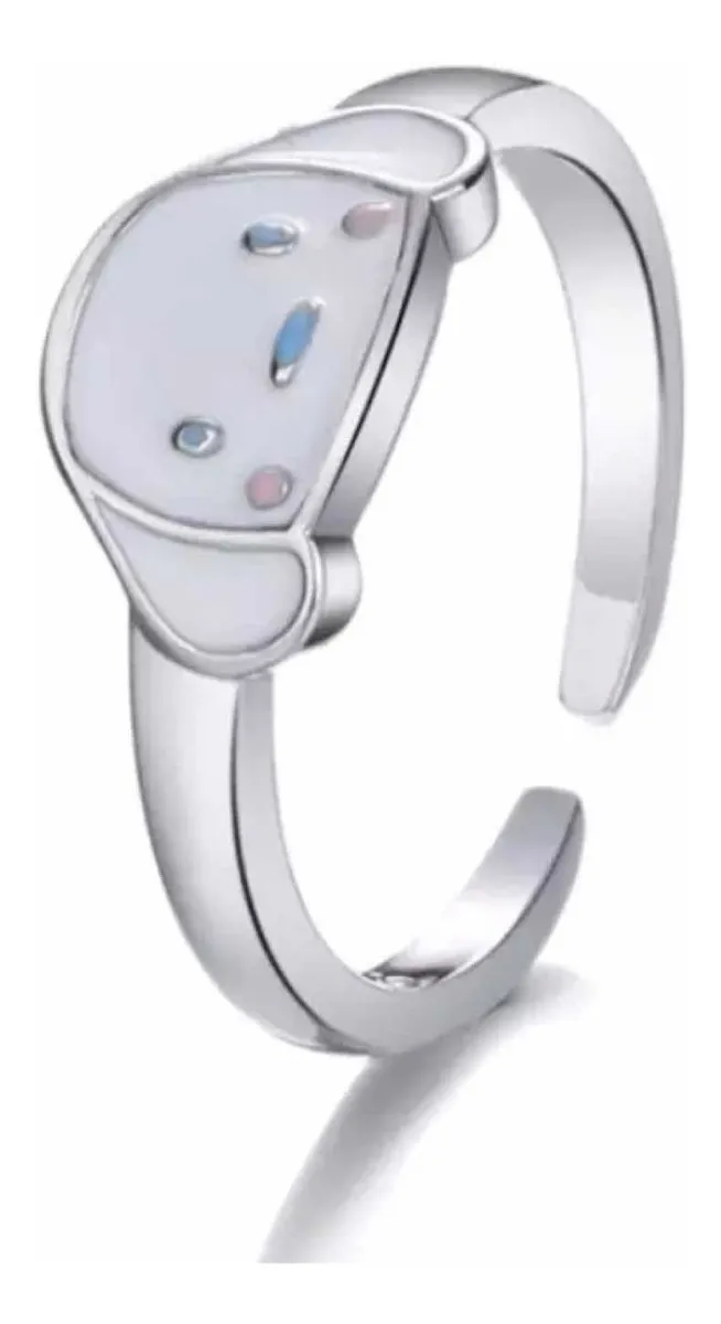 Anillo Sanrio Ajustable Plata Esterlina 925