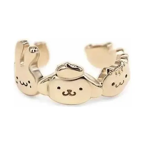 Anillo Sanrio Ajustable en Acero Inoxidable