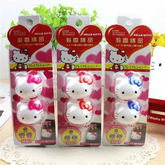 Aromatizante Clic Para Auto Hello Kitty