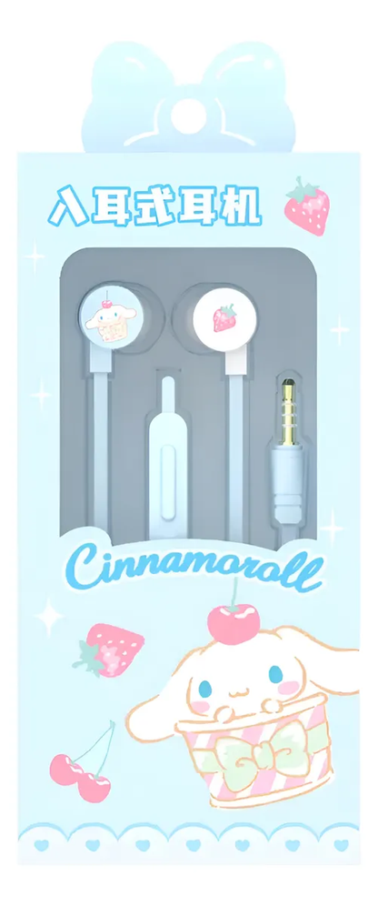 Audífonos Sanrio Con Micrófono con Estuche