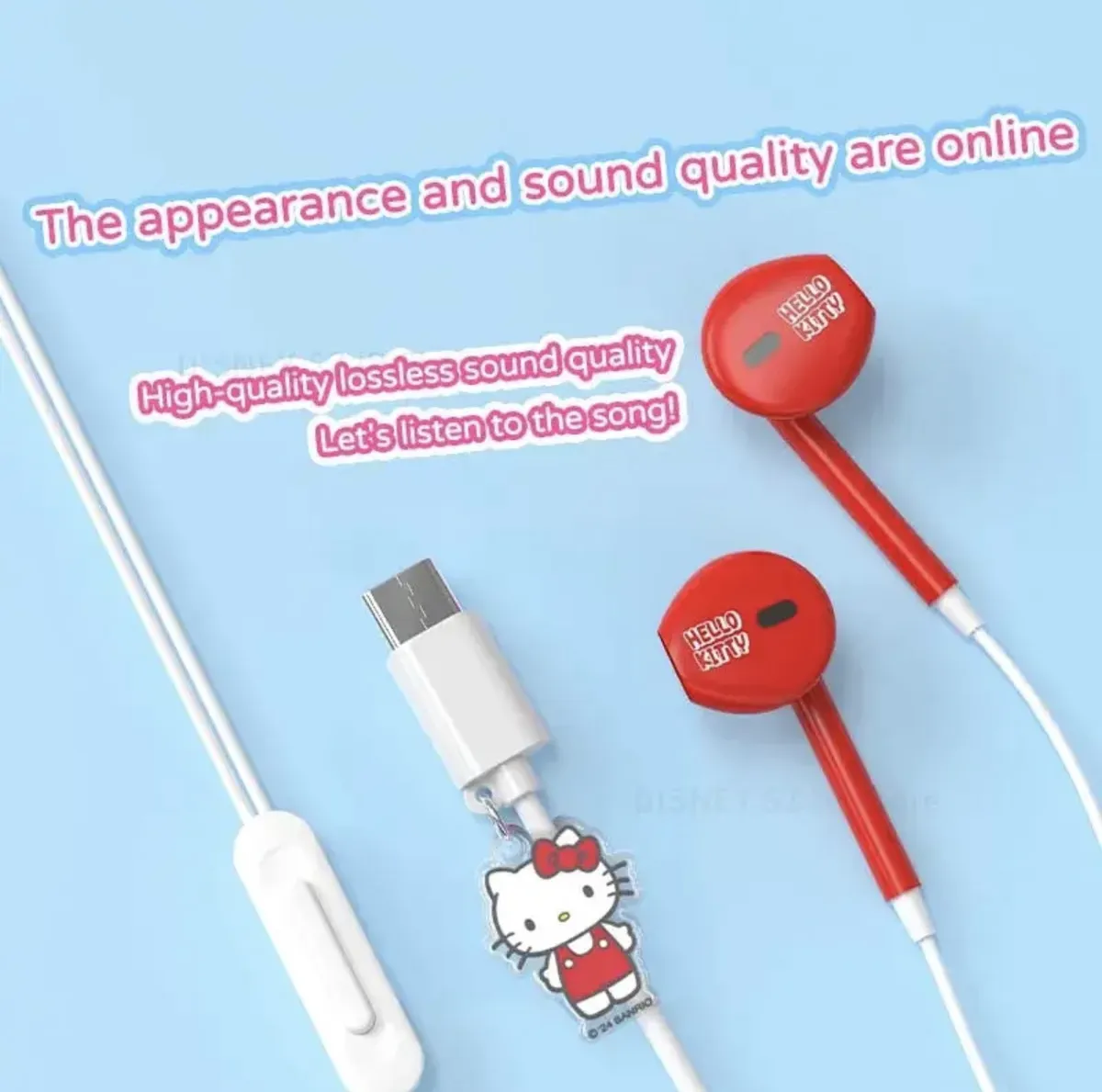 Audífonos Sanrio Con Micrófono con Estuche