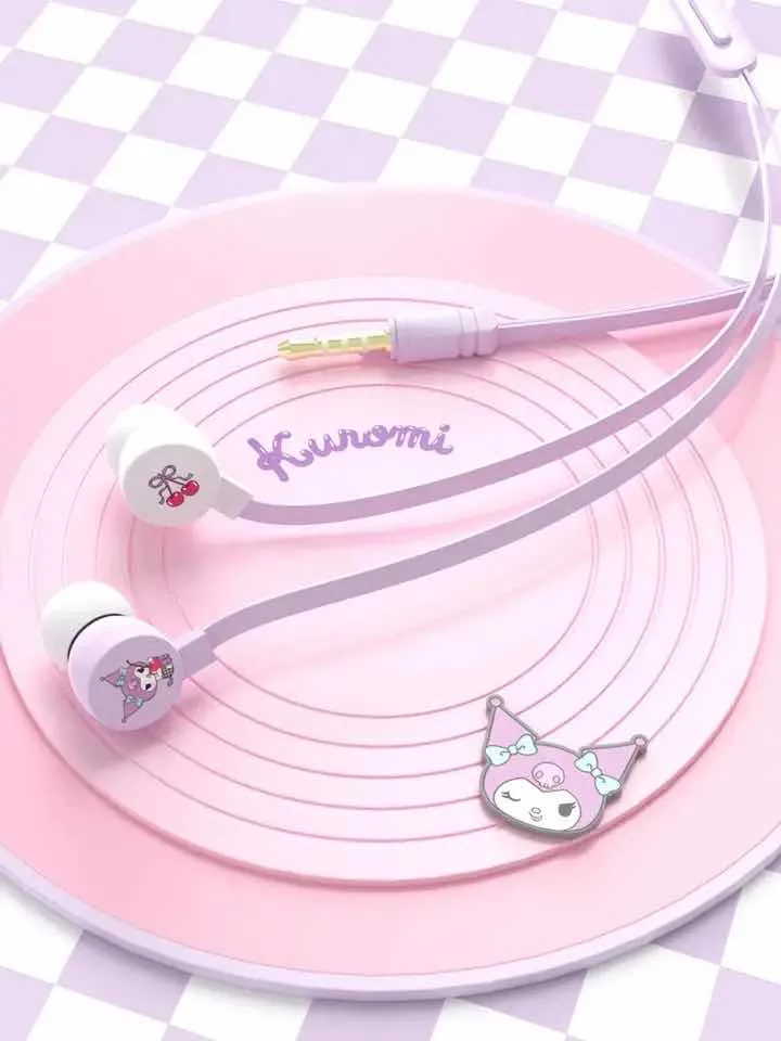Audífonos Sanrio Con Micrófono con Estuche