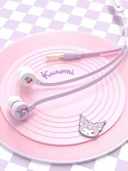 Audífonos Sanrio Con Micrófono con Estuche
