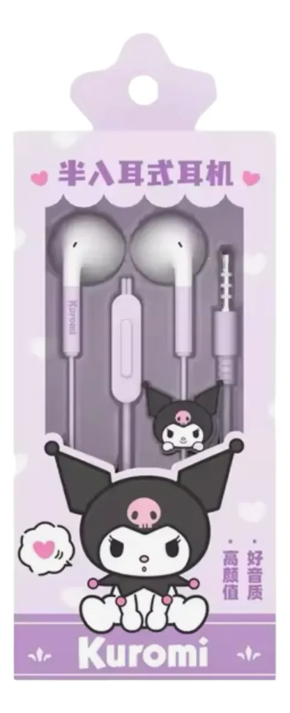 Audífonos Sanrio Con Micrófono con Estuche