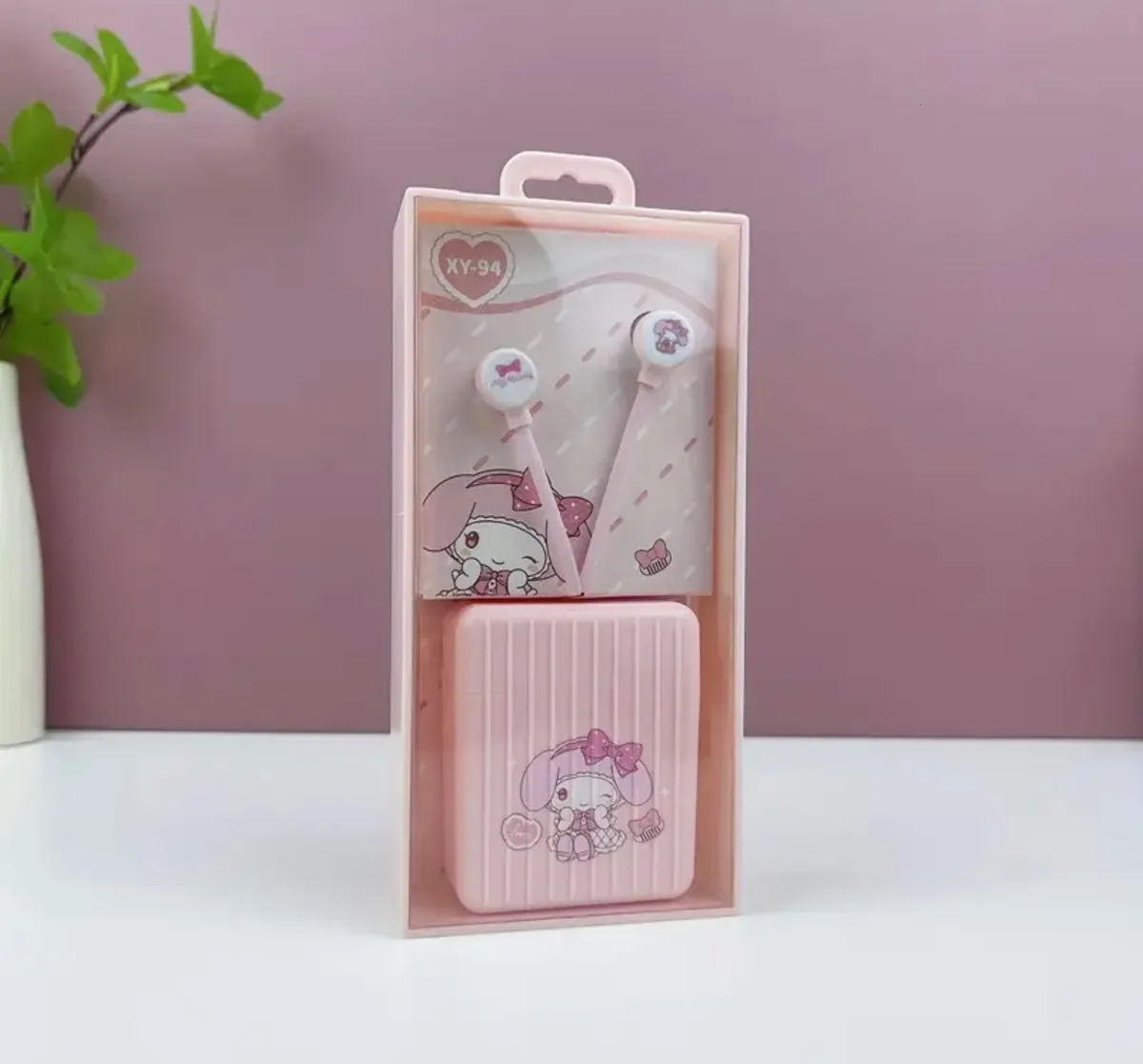 Audífonos Sanrio Con Micrófono con Estuche
