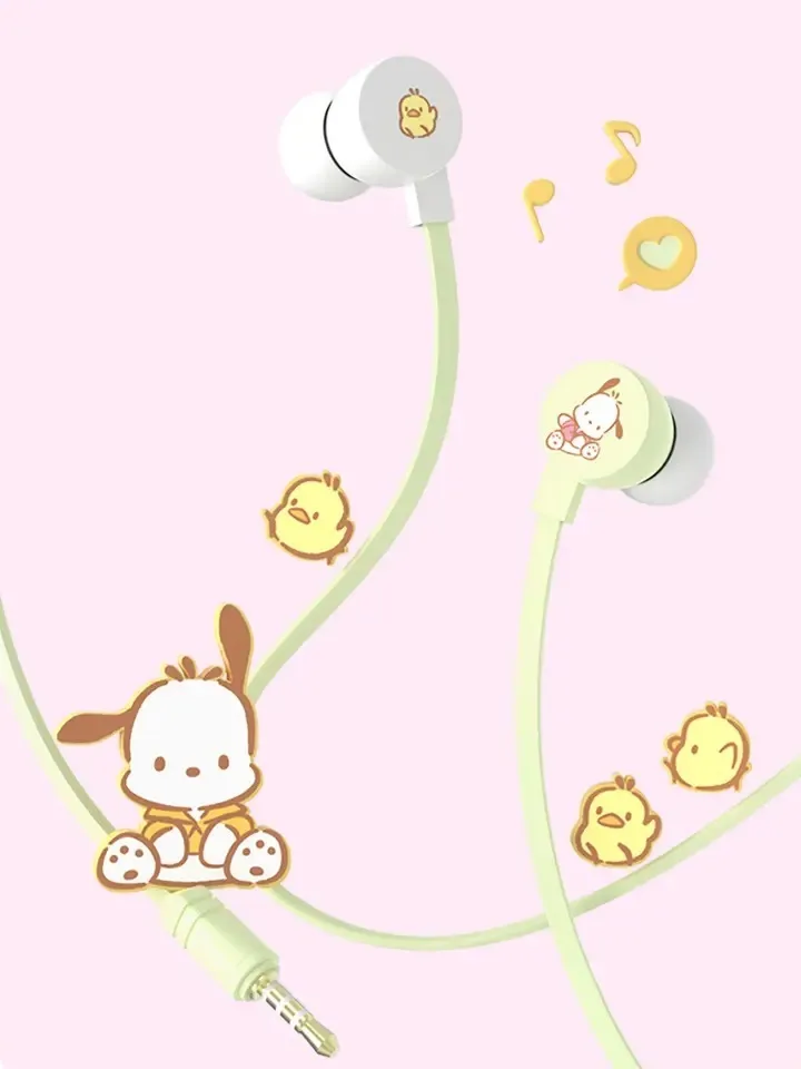 Audífonos Sanrio Con Micrófono con Estuche
