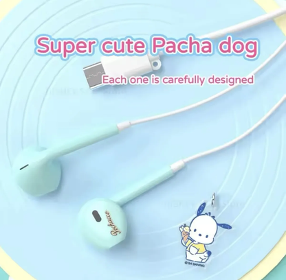 Audífonos Sanrio Con Micrófono con Estuche