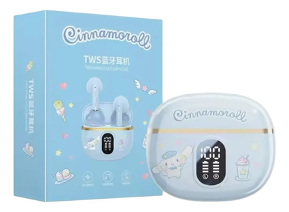 Audífonos Bluetooth Sanrio con Estuche