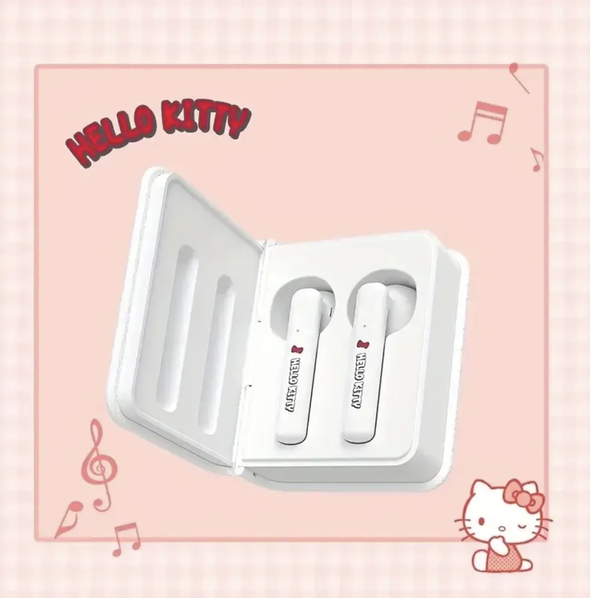 Audífonos Bluetooth Sanrio con Estuche
