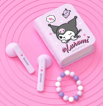 Audífonos Bluetooth Sanrio con Estuche