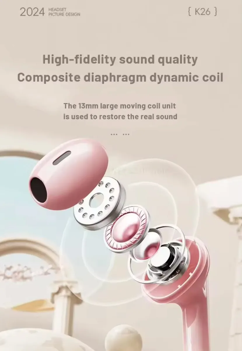 Audífonos Bluetooth Sanrio con Estuche