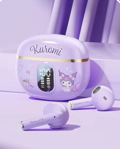 Audífonos Bluetooth Sanrio con Estuche