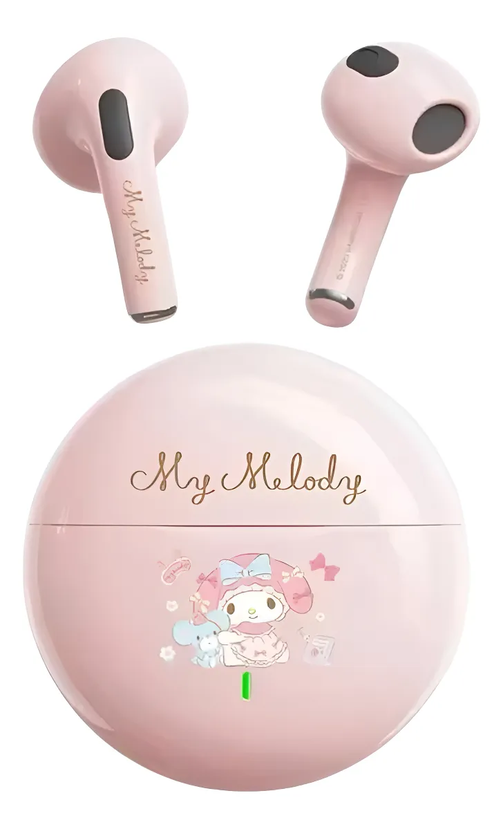 Audífonos Bluetooth Sanrio con Estuche