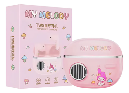 Audífonos Bluetooth Sanrio con Estuche