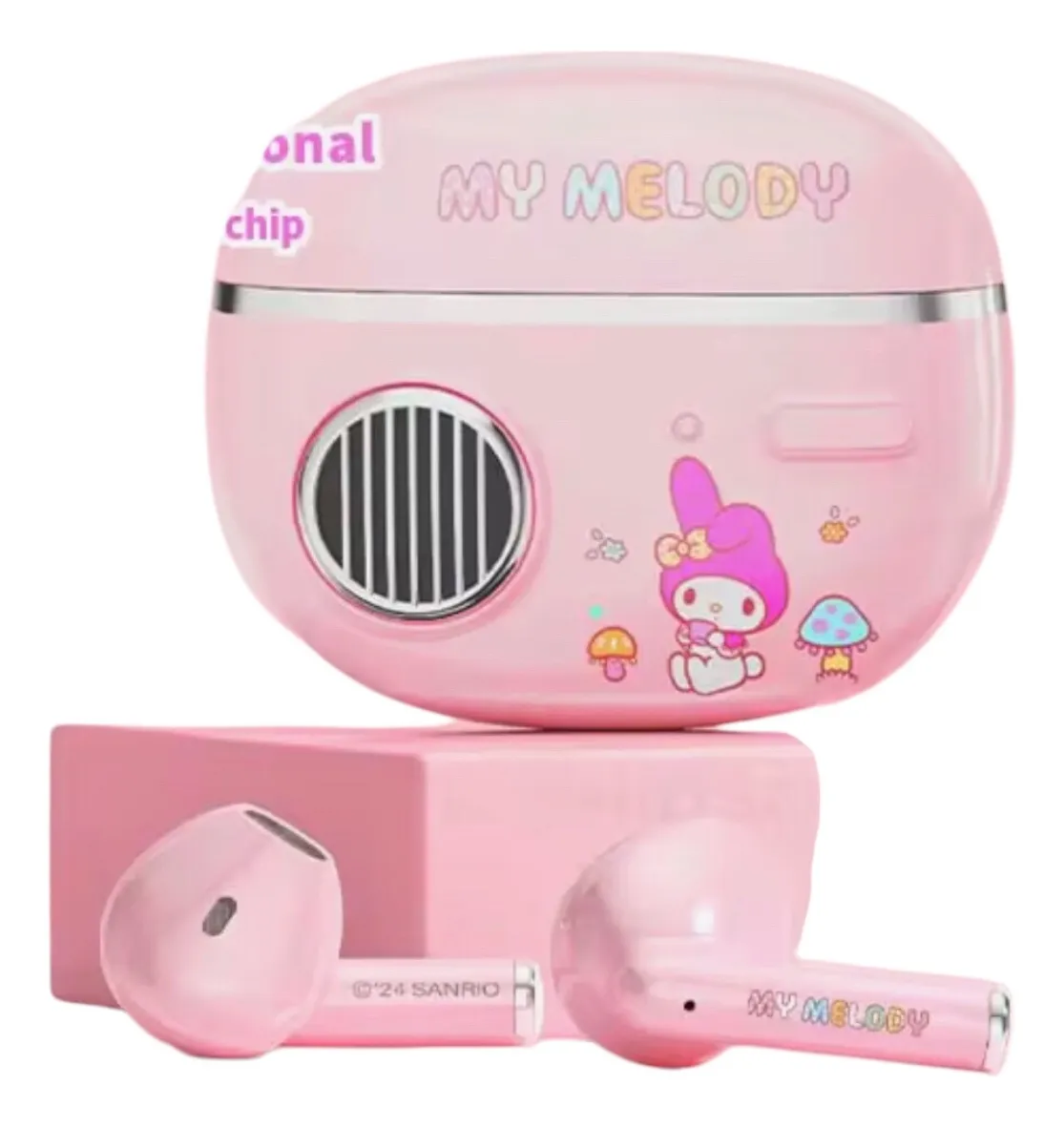 Audífonos Bluetooth Sanrio con Estuche