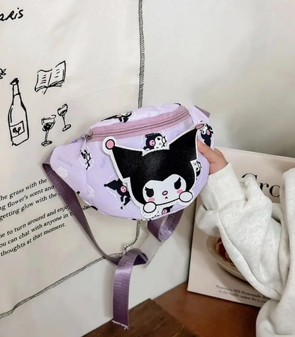 Banano Sanrio Bordado con Correa Ajustable para Niñas