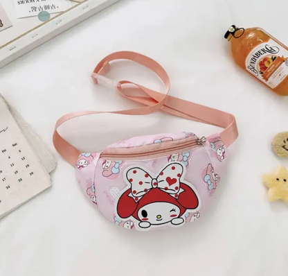 Banano Sanrio Bordado con Correa Ajustable para Niñas