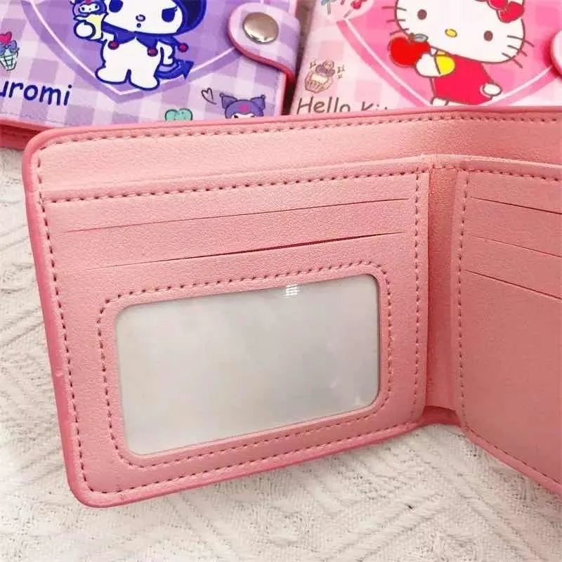Billetera Doble Personajes Sanrio