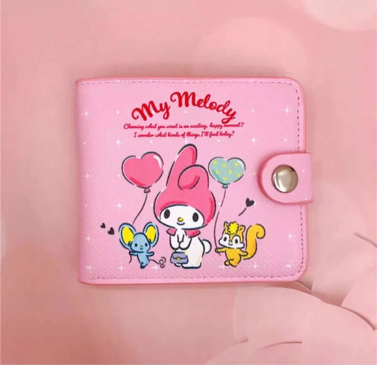 Billetera Doble Personajes Sanrio