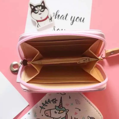 Billetera de Cuerina Hello Kitty