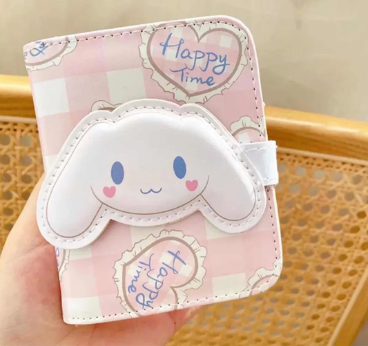 Billetera con Broche Personajes Sanrio