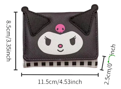 Billetera con Broche Personajes Sanrio