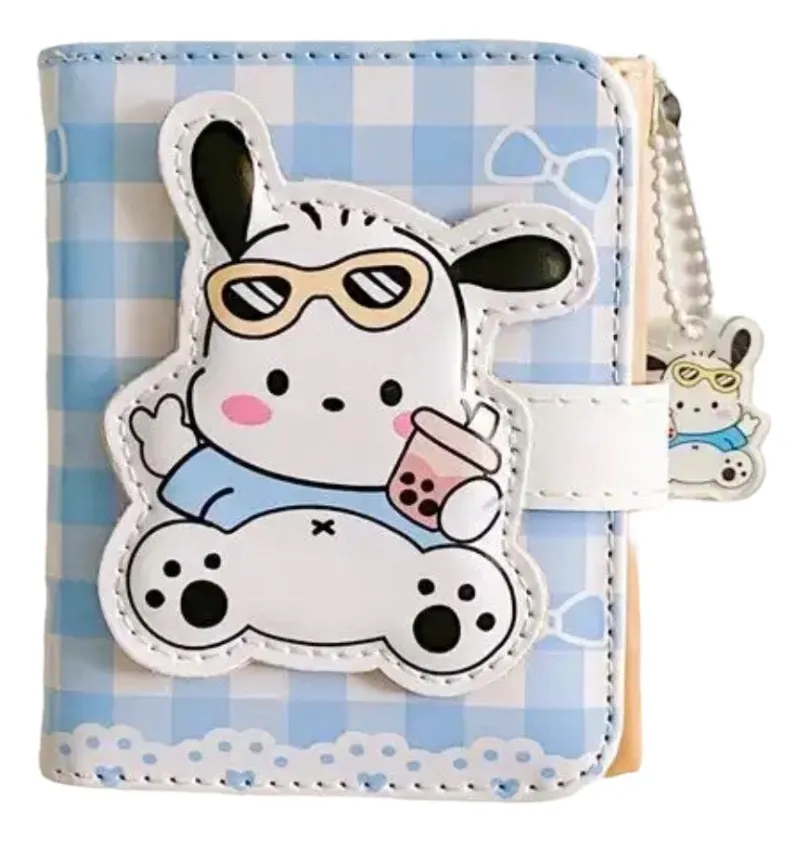 Billetera con Broche Personajes Sanrio