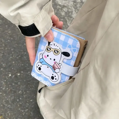 Billetera con Broche Personajes Sanrio