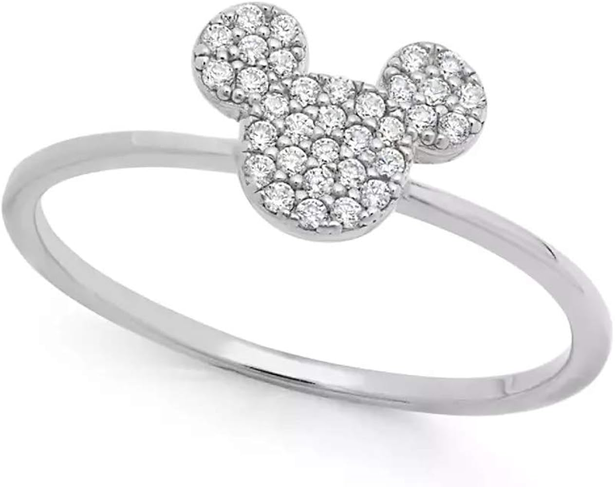 Anillo Ajustable Mickey y Minnie