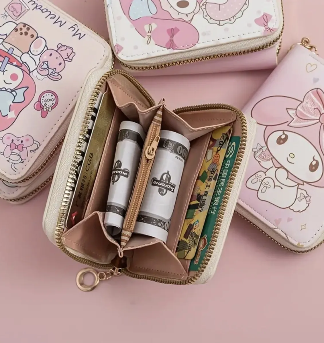 Billetera Con Monedero Sanrio