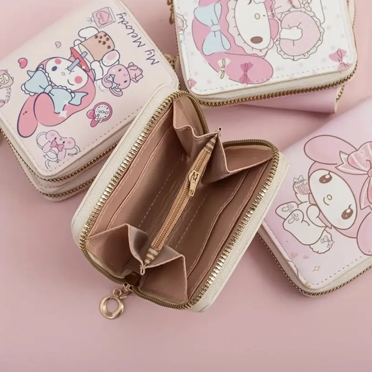 Billetera Con Monedero Sanrio