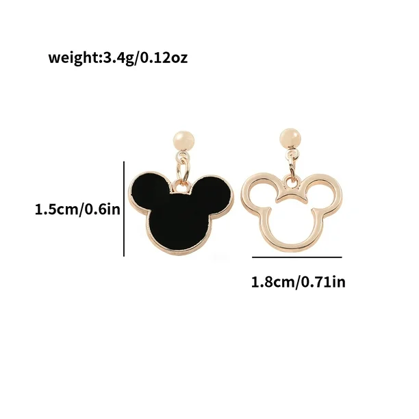 Aros Colgantes Mickey Mouse Duo Diferente