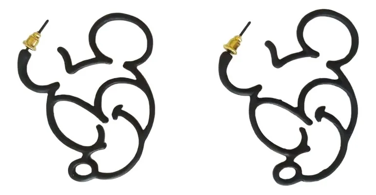 Aros Colgantes Minnie Y Mickey Mouse