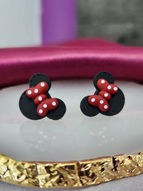 Aros Mickey & Minnie Mouse de Resina