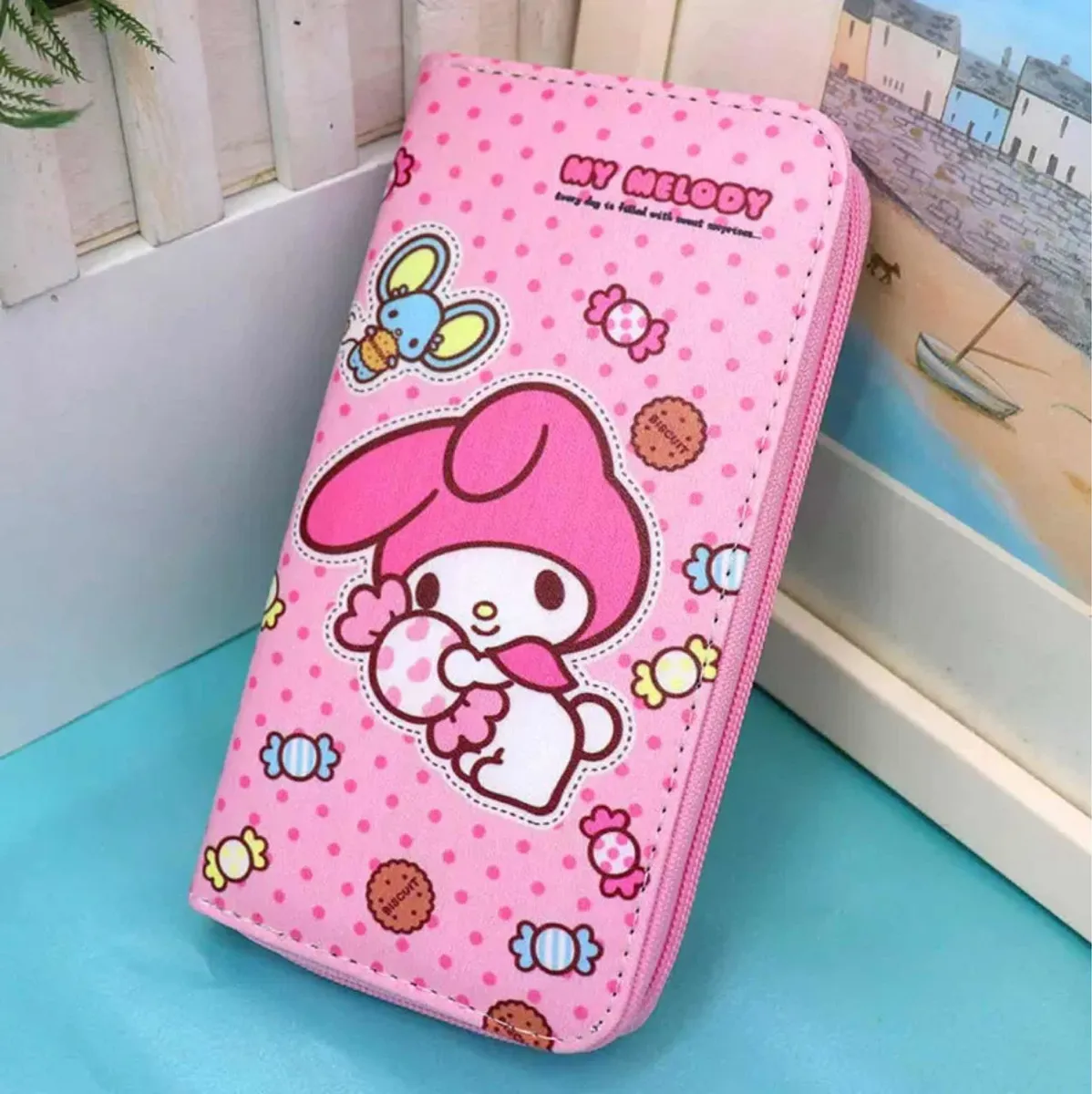 Billetera Sanrio Continental de Cuerina