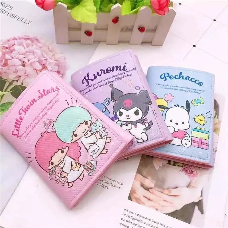 Billetera Triple Sanrio