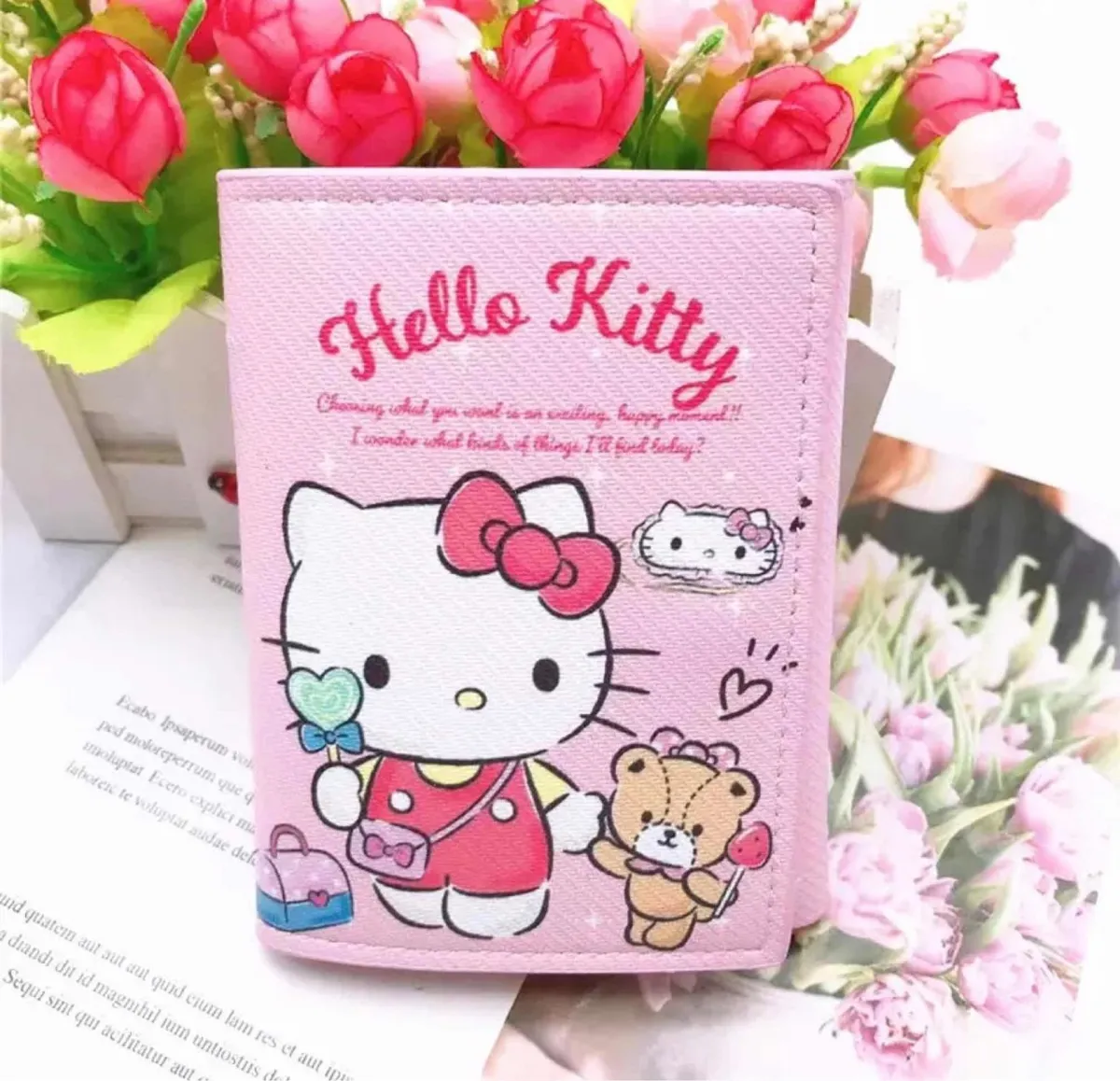 Billetera Triple Sanrio