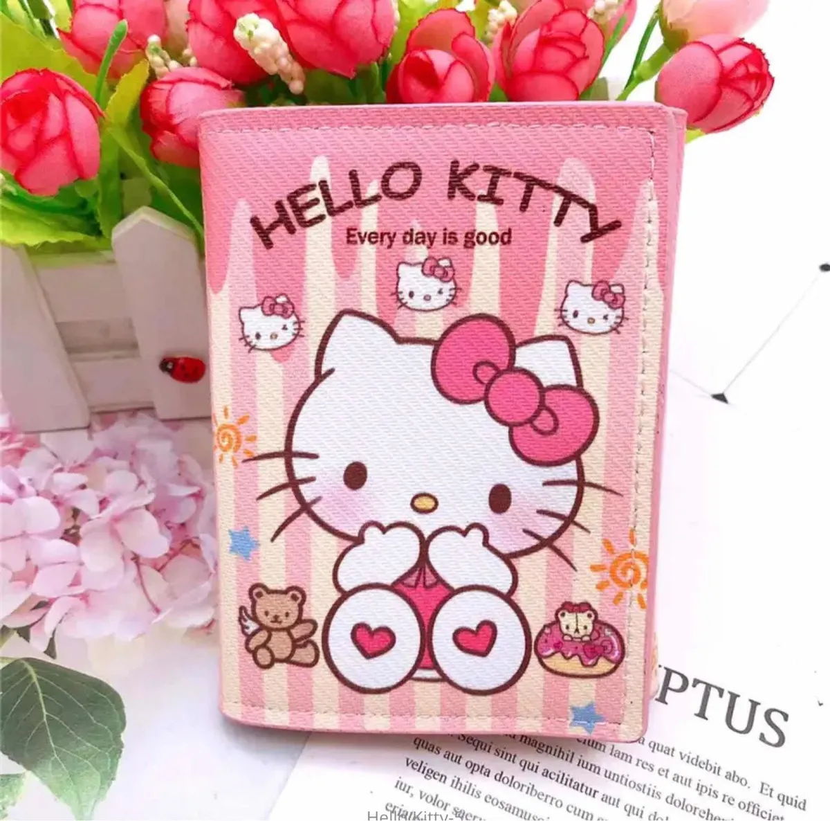 Billetera Triple Sanrio