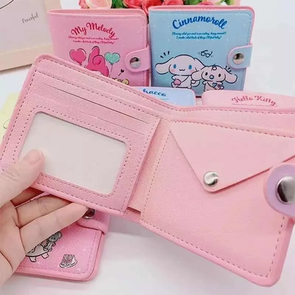 Billetera Triple Sanrio