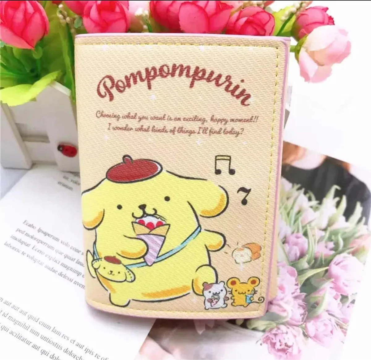 Billetera Triple Sanrio
