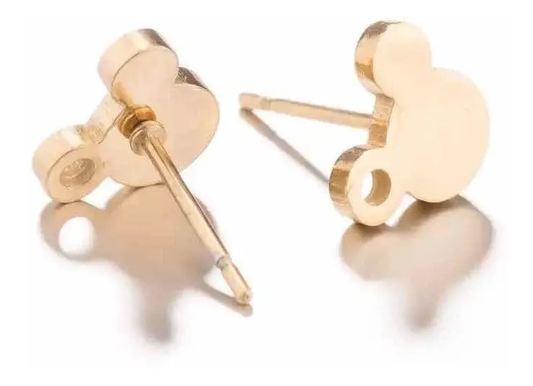 Aros Mickey Mouse Dorados