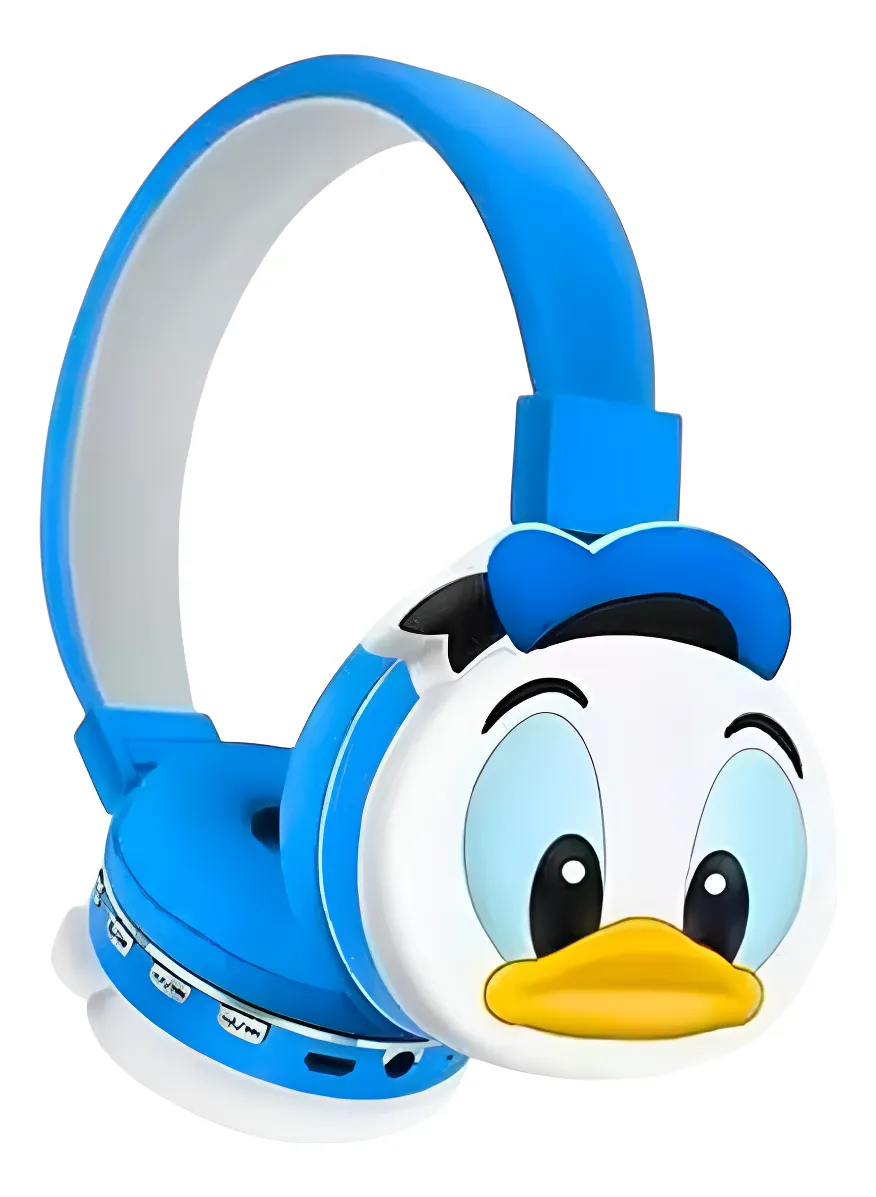 Audífonos Bluetooth Minnie y Mickey Mouse Plegables Infantil