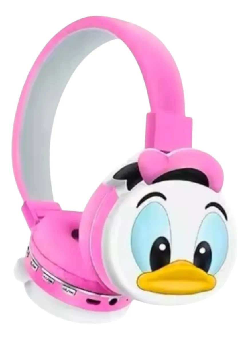 Audífonos Bluetooth Minnie y Mickey Mouse Plegables Infantil