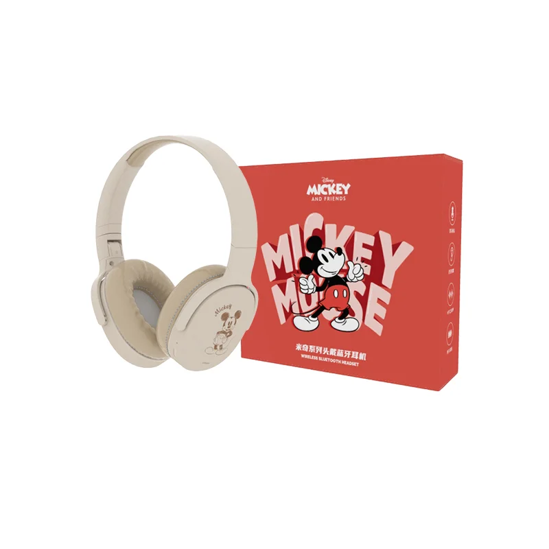 Audífonos Bluetooth Minnie y Mickey Mouse Plegables Infantil