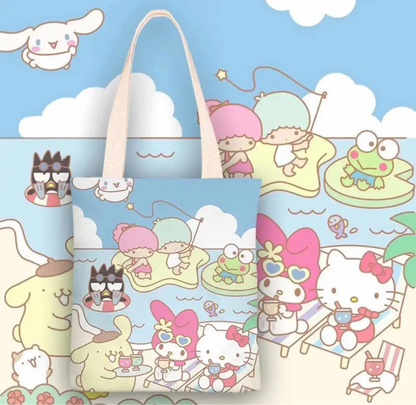 Tote Bag Sanrio de Lona Gruesa