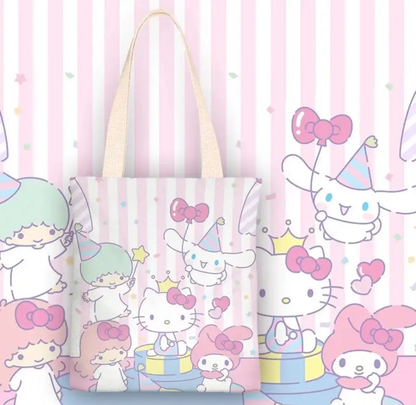 Tote Bag Sanrio de Lona Gruesa