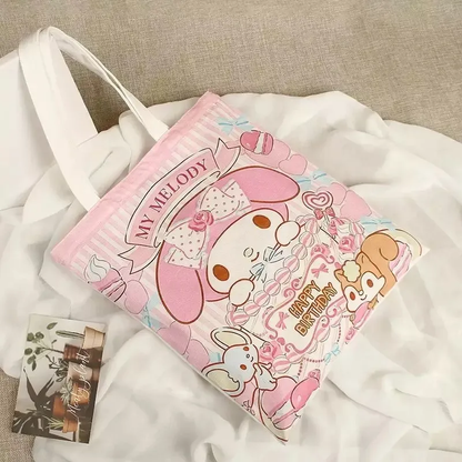 Tote Bag Sanrio de Lona Gruesa