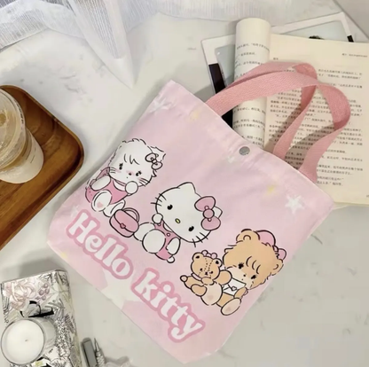 Bolsa Lona Hello Kitty Pequeña